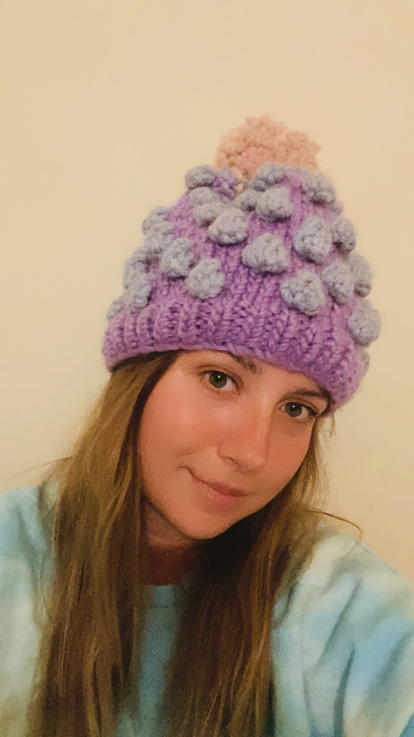 Chunky Bobble Woman Hat 2