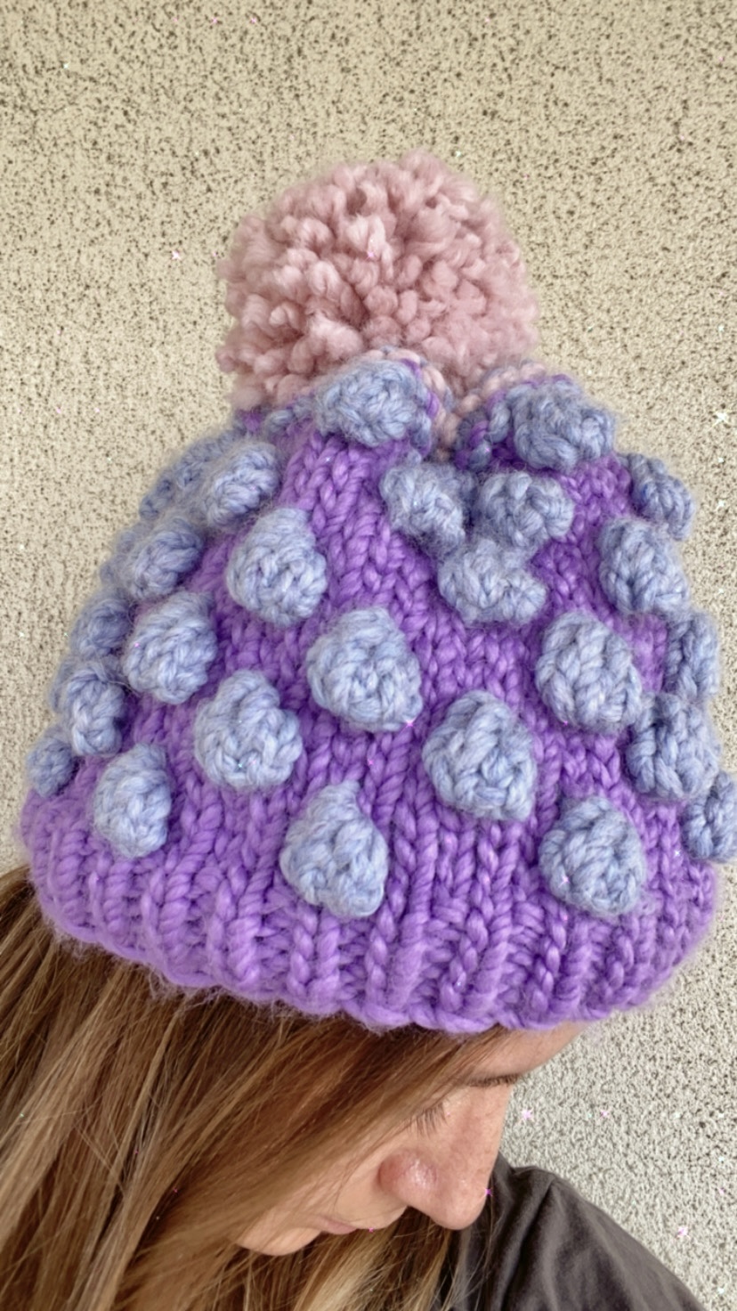 Chunky Bobble Woman Hat 4
