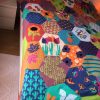El Örgüsü Yün Kaşmir Patchwork Özel Tasarım Çift Kişilik Yatak Örtüsü - Thumbnail Image 2