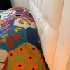 El Örgüsü Yün Kaşmir Patchwork Özel Tasarım Çift Kişilik Yatak Örtüsü - Thumbnail Image 6