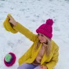 Super-Chunky Merino Pom-Pom Beanie – Helsinki Edition - Thumbnail Image 6
