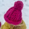 Super-Chunky Merino Pom-Pom Beanie – Helsinki Edition - Thumbnail Image 2